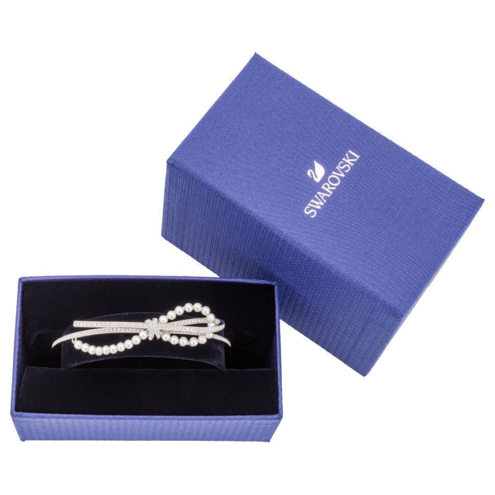 Swarovski Pearl Bow Bracelet